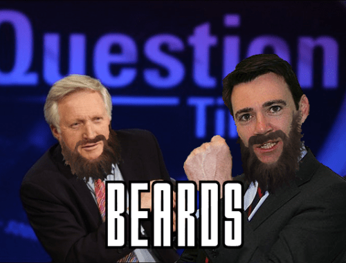 Question Time 36 Dimbleby Burnham Beards