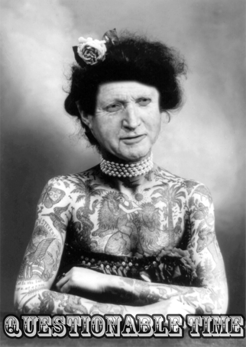 questionable time 79 david dimbleby tattooed woman