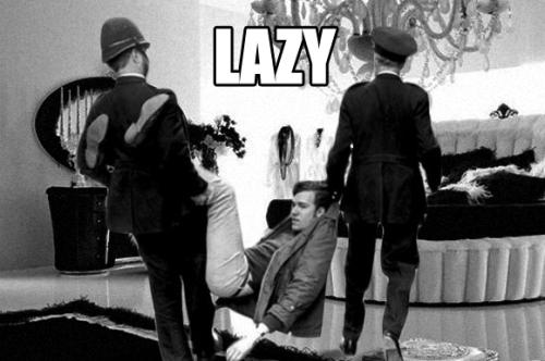 peter haine carried by policemen